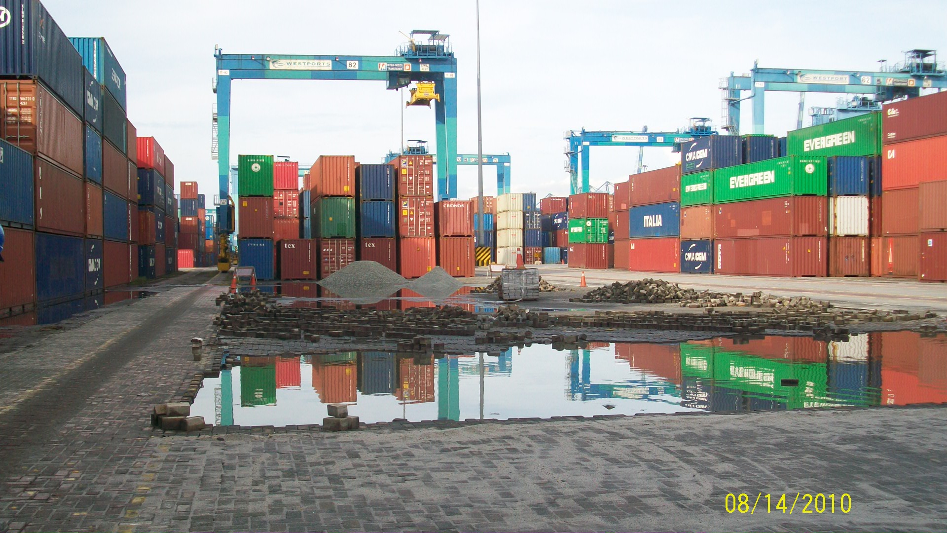 Westports Container Yard Pavement